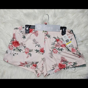 Flora Floral Print Night Shorts